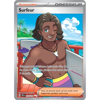 Item Surfer - Ultra Rare 235/191 - Scarlet and Purple Spark Surging