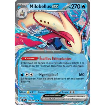 Item Milobellus-ex - Double Rare 42/191 - Scarlet and Purple Surging Spark