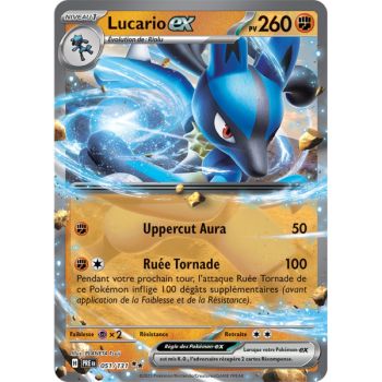 Item Lucario-ex - Double Rare 51/131 - Scarlet and Purple 8.5 Prismatic Evolutions