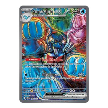 Superdofin-ex - Special Illustration Rare 151/131 - Scarlet and Purple 8.5 Prismatic Evolutions