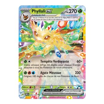 Leafeon-ex - Double Rare 6/131 - Scarlet and Purple 8.5 Prism Evolutions