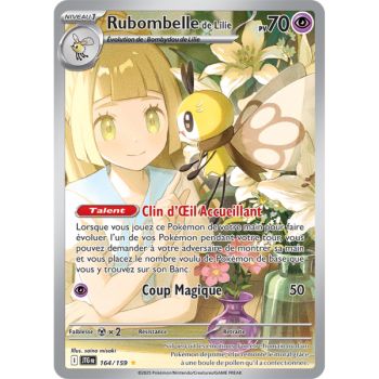 Item Lillie's Rubombelle - Rare Illustration 164/159 - Scarlet and Purple 9 Adventures Together