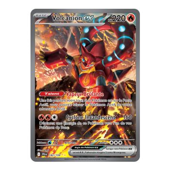 Volcanion-ex - Special Illustration Rare 182/159 - Scarlet and Violet 9 Adventures Set