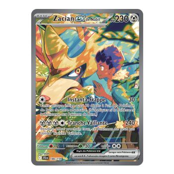 Zacian-exde Nabil - Special Illustration Rare 186/159 - Scarlet and Violet 9 Adventures Together