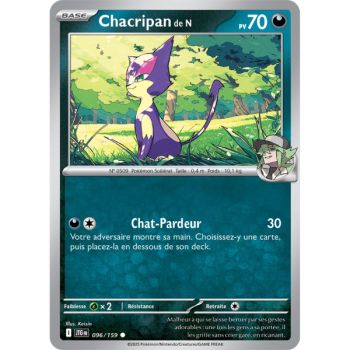 Item Chacripan de N - Commune 96/159 - Scarlet and Violet 9 Adventures Together