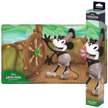 Playmat - Mickey Mouse (Steamboat Willie) - Chapter 1: First Chapter - Disney Lorcana - Set 1 - Sealed