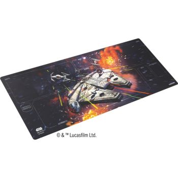 photo Game Mat - Playmat - Xtra Game Mat: Millennium Falcon - Star Wars: Unlimited - Gamegenic