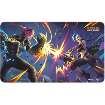 Playmat - Vi vs Jinx - Riftbound League of Legends TCG - Set 4 Vendetta - Sealed