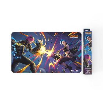 Playmat - Vi vs Jinx - Riftbound League of Legends TCG - Set 4 Vendetta - Sealed