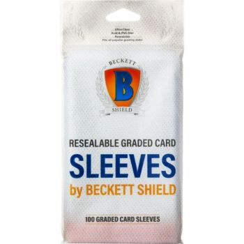 photo Team Bags - Graded Card Sleeves Resealable - Beckett Shield (100)