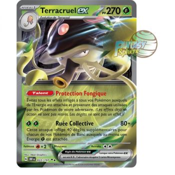 Item Terracruel EX - Double Rare 22/197 - Scarlet and Violet Obsidian Flames