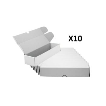 photo Treasurewise - Set of 10 Foldable Storage Boxes for 1000 Cards