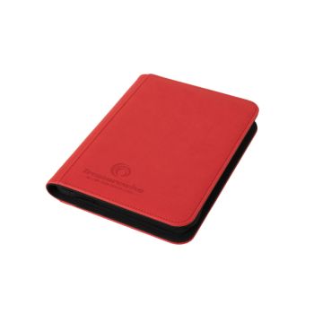 Treasurewise - WiseGuard Mini Zip Binder - Red/Red (160)