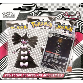 photo Tri-Pack - 3 Boosters - Sticker Collection: Siderella - Scarlet and Purple: White Flame - [SV10.5 - EV10.5] - Pokémon - FR