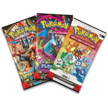 Tri-Pack - 3 Boosters - First Partners Illustration Collection - Series 1 - Pokémon - FR
