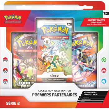Tri-Pack - 3 Boosters - First Partners Illustration Collection - Series 2 - Pokémon - FR