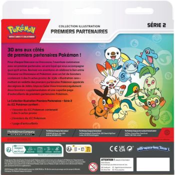 Tri-Pack - 3 Boosters - First Partners Illustration Collection - Series 2 - Pokémon - FR