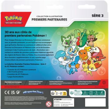 Tri-Pack - 3 Boosters - First Partners Illustration Collection - Series 3 - Pokémon - FR