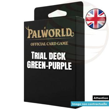 photo Trial Deck - Green-Purple [TD02] - Dawn of Palpagos - Palworld TCG - EN