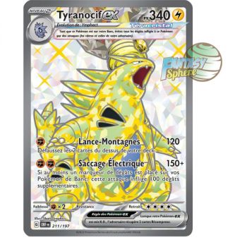 Item Tyranitar EX - Ultra Rare 211/197 - Scarlet and Violet Obsidian Flames