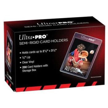 Ultra Pro - Semi-Rigid Card Holders - Semi-Rigid Card Holder (200)