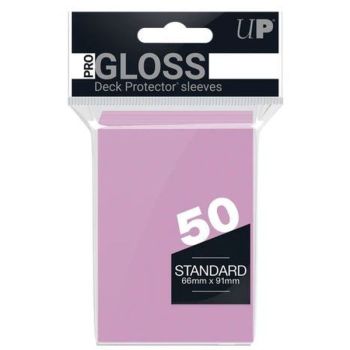 Ultra Pro - Card Sleeves - Standard - Pink - Pink (50)