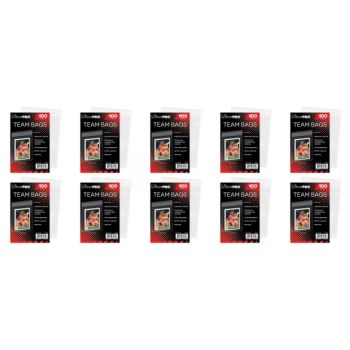 Item Ultra Pro - Team Bags - Resealable - Top Loader Resealable Sleeves (1000) Pack of 10