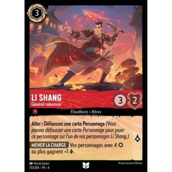 Item Li Shang, Valorous General - 112/204 - URR - The Return of Ursula - Uncommon - French