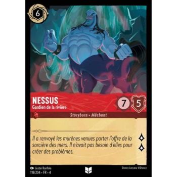 Item Nessus, Guardian of the River - 118/204 - URR - The Return of Ursula - Brilliant - Premium - French