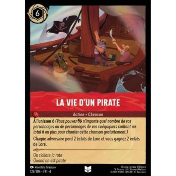 Item A Pirate's Life - 128/204 - URR - The Return of Ursula - Brilliant - Premium - French