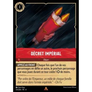 Item Imperial Decree - 131/204 - URR - The Return of Ursula - Brilliant - Premium - French