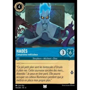 Item Hades, Meticulous Conspirator - 145/204 - URR - The Return of Ursula - Brilliant - Premium - French