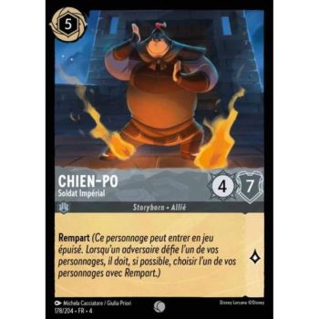 Item Chien-Po, Imperial Soldier - 178/204 - URR - The Return of Ursula - Brilliant - Premium - French