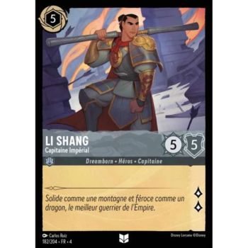 Item Li Shang, Imperial Captain - 182/204 - URR - The Return of Ursula - Brilliant - Premium - French