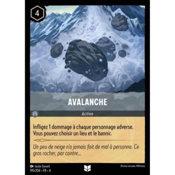 Item Avalanche - 195/204 - URR - The Return of Ursula - Brilliant - Premium - French