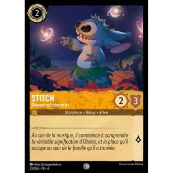 Item Stitch, Extraterrestrial Dancer - 23/204 - URR - The Return of Ursula - Commune - French