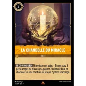 Item The miracle candle - 31/204 - URR - The Return of Ursula - Brilliant - Premium - French