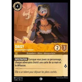 Item Daisy, Musketeer Spy - 7/204 - URR - The Return of Ursula - Commune - French