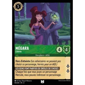 Item Megara, Freed - 80/204 - URR - The Return of Ursula - Brilliant - Premium - French