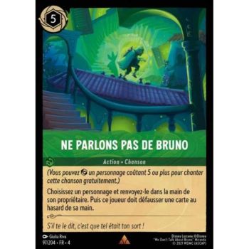 Item Let's not talk about Bruno - 97/204 - URR - The Return of Ursula - Brilliant - Premium - French