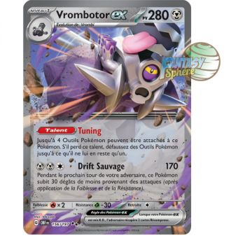 Item Vrombotor EX - Double Rare 156/197 - Scarlet and Violet Obsidian Flames