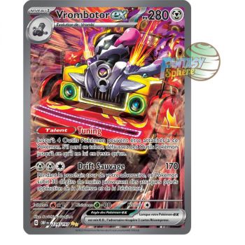 Item Vrombotor EX - Special Illustration Rare 224/197 - Scarlet and Violet Obsidian Flames