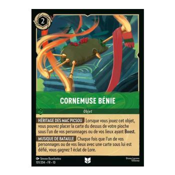 Item Blessed Bagpipe - 101/204 - WHW - Glimmers in the Depths - Uncommon - French