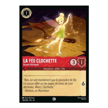 Item Tinker Bell, With a Distinguished Step - 106/204 - WHW - Glimmers in the Depths - Common - French