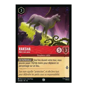 Item Raksha, Fearless Mother - 107/204 - WHW - Glimmers in the Depths - Common - French