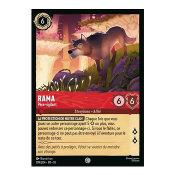 Item Rama, Vigilant Father - 109/204 - WHW - Glimmers in the Depths - Brilliant - Premium - French