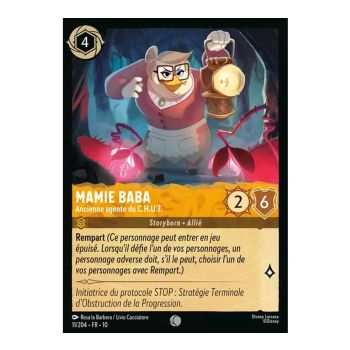 Item Granny Baba, Former C.H.U.T. Agent - 11/204 - WHW - Glimmers in the Depths - Brilliant - Premium - French