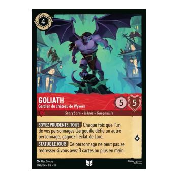 Item Goliath, Guardian of Wyvern Castle - 119/204 - WHW - Glimmers in the Depths - Uncommon - French