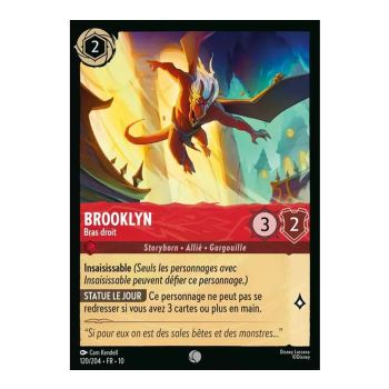Item Brooklyn, Right Arm - 120/204 - WHW - Glimmers in the Depths - Common - French