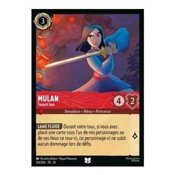 Item Mulan, Holding On - 126/204 - WHW - Glimmers in the Depths - Glossy - Premium - French